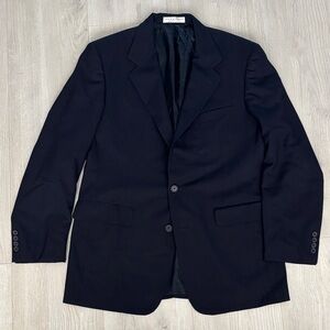 🔥BUNDLESALE Men's John W Nordstrom Navy Blue Blazer Sports Jacket